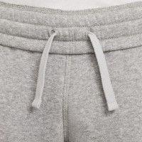 Nike Sportswear Club Fleece Trainingspak Full-Zip Hooded Kids Lichtgrijs Wit