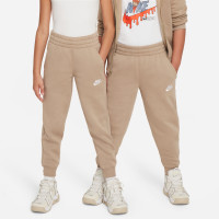 Nike Sportswear Club Fleece Survêtement à Capuche Full-Zip Enfants Marron Clair Blanc