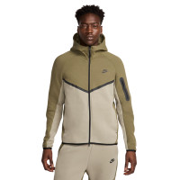 Nike Tech Fleece Sportswear Veste Vert Olive Gris Noir