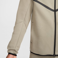 Nike Tech Fleece Sportswear Vest Olijfgroen Zwart