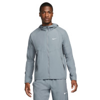 Nike Miler Repel Veste Gris Clair Argenté
