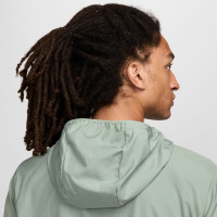 Nike Miler Repel Veste Vert Clair Argenté