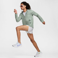 Nike Miler Repel Veste Vert Clair Argenté