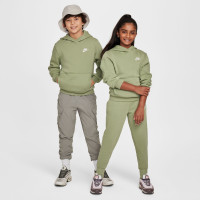 Nike Sportswear Club Fleece Hoodie Kids Lichtgroen Wit