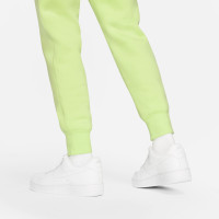Nike Sportswear Club Fleece Joggingbroek Lichtgroen Wit Wit