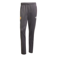 adidas Manchester United Culturewear Pantalon d'Entraînement 2024-2025 Gris Rouge Blanc