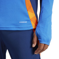 adidas Juventus Haut d'Entraînement 1/4-Zip 2024-2025 Bleu Orange Blanc