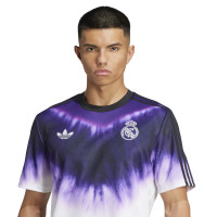 adidas Real Madrid CNY T-Shirt 2024-2025 Mauve Blanc Noir