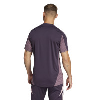 adidas Arsenal Maillot d'Entraînement 2024-2025 Mauve Foncé Beige Mauve