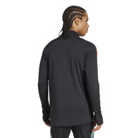 adidas Bayern Munich Haut d'Entraînement 1/4-Zip 2024-2025 Noir Vert Bronze