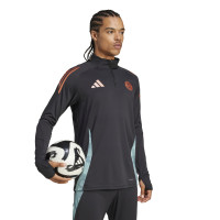 adidas Bayern Munich Haut d'Entraînement 1/4-Zip 2024-2025 Noir Vert Bronze
