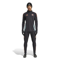 adidas Bayern Munich Haut d'Entraînement 1/4-Zip 2024-2025 Noir Vert Bronze