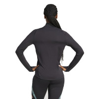adidas Bayern Munich Haut d'Entraînement 1/4-Zip 2024-2025 Femmes Noir Vert Bronze