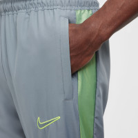 Nike Academy Woven Trainingsbroek Blauwgrijs Lichtgroen