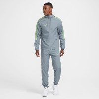 Nike Academy Woven Trainingsbroek Blauwgrijs Lichtgroen