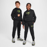 Nike CR7 Club Fleece Pantalon de Jogging Enfants Noir Néon Jaune Gris
