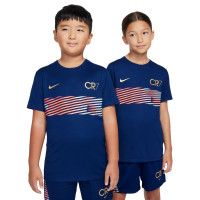 Nike CR7 Academy Maillot d'Entraînement Enfants Bleu Foncé Rose Doré