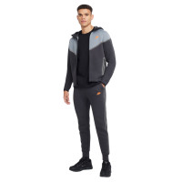 Nike Tech Fleece Sportswear Pantalon de Jogging Gris Foncé Orange Gris