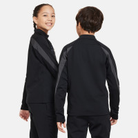 Nike Academy Winter Warrior Survêtement 1/4-Zip Enfants Noir Gris Foncé Argenté