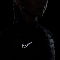 Nike Academy Winter Warrior Survêtement 1/4-Zip Enfants Noir Gris Foncé Argenté