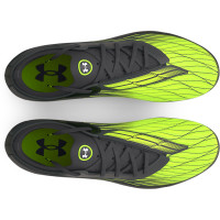 Under Armour Magnetico Elite 4.0 Gazon Naturel Chaussures de Foot (FG) Noir Vert