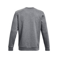 Under Armour Icon Fleece Crew Sweater Grijs Wit