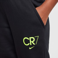 Nike CR7 Club Fleece Pantalon de Jogging Enfants Noir Néon Jaune Gris
