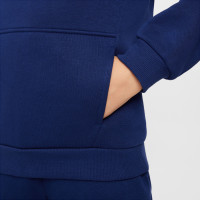 Nike CR7 Club Fleece Survêtement à Capuche Enfants Bleu Foncé Doré