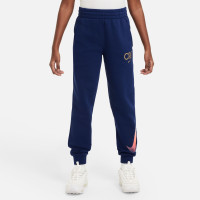 Nike CR7 Club Fleece Survêtement à Capuche Enfants Bleu Foncé Doré