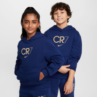 Nike CR7 Club Fleece Survêtement à Capuche Enfants Bleu Foncé Doré