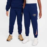 Nike CR7 Club Fleece Survêtement à Capuche Enfants Bleu Foncé Doré
