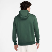 Nike Sportswear Club Fleece Gilet Vert Foncé Blanc