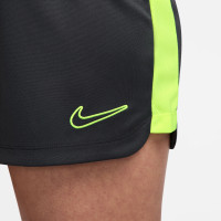 Pantalon d'entraînement Nike Academy 23 pour femme gris foncé vert clair