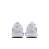 Nike Lunargato II Chaussures de Foot en Salle (IN) Blanc Argenté
