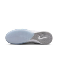 Nike Lunargato II Chaussures de Foot en Salle (IN) Blanc Argenté