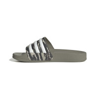 adidas Adilette Shower Claquettes Enfants Vert Camo Blanc