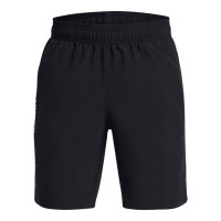 Under Armour Woven Wordmark Trainingsbroekje Kids Zwart
