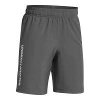 Under Armour Tech Woven Wordmark Trainingsbroekje Kids Donkergrijs Wit