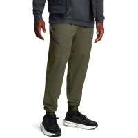Under Armour Unstoppable Woven Trainingsbroek Olijfgroen Zwart
