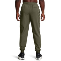 Under Armour Unstoppable Woven Trainingsbroek Olijfgroen Zwart
