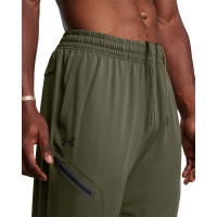 Under Armour Unstoppable Woven Trainingsbroek Olijfgroen Zwart