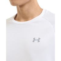 Chemise d'entraînement Under Armour Tech 2.0 blanc gris