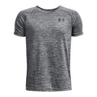 Under Armour Tech 2.0 Maillot d'Entraînement Enfants Gris Noir