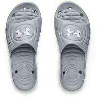 Under Armour Locker IV Claquettes Gris Blanc
