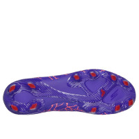 Skechers SKX_1.5 Academy Gazon Naturel Chaussures de Foot (FG) Mauve Orange Noir