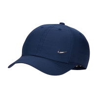 Nike Dri-Fit Club Casquette Enfants Bleu Foncé Argenté