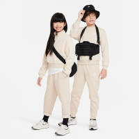 Nike Sportswear Club Fleece Pantalon de Jogging Enfants Beige Clair Blanc