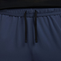 Nike Miler Repel Survêtement Full-Zip Bleu Foncé Argenté