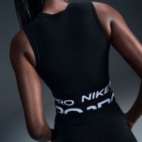 Nike Pro Débardeur Femmes Noir Blanc