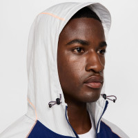 Nike Strike+ Woven Jack Donkerblauw Paars Lichtoranje